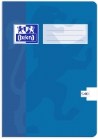 Školní sešit 540 Oxford - A5, čistý, 40 listů, modrý