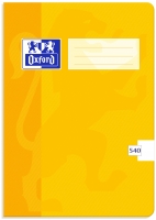 Školní sešit 540 Oxford - A5, čistý, 40 listů, žlutý