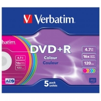 DVD+R Verbatim AZO 4,7 GB - 16x, bez možnosti potisku, 1 ks - DOPRODEJ