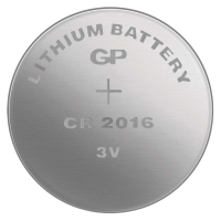 Lithiová knoflíková baterie GP 3 V - CR2016, blistr, 1 ks