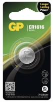 Lithiová knoflíková baterie GP 3 V - CR1616, blistr, 1 ks