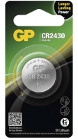 Lithiová knoflíková baterie GP 3 V - CR2430, blistr, 1 ks