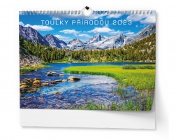 Nástěnný kalendář - Toulky přírodou - A3 - DOPRODEJ
