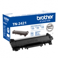Brother originální toner TN2421, black, 3000str., Brother DCP-L2532DW, DCP-L2552DN, HL-L2312D, HL-L2352DW