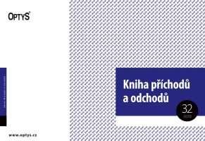 Kniha příchodů a odchodů Optys - A4, 32 listů