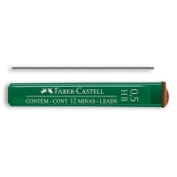 Tuhy do mikrotužky Faber Castell - HB, 0,5 mm, 12 ks - DOPRODEJ