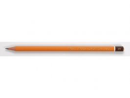Grafitová tužka Koh-i-noor 1500 - č.1, 2B, technická