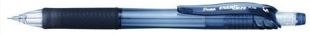 Mikrotužka Pentel PL105 - 0,5 mm, plastová, s klipem a pryží, černá