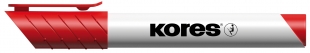 Popisovač na bílé tabule a flipcharty Kores K-Marker - 3 mm, červený