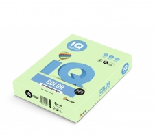 Barevný papír A3 IQ Color - pastelová středně zelená, 160 g, 250 listů - DOPRODEJ