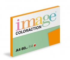 Barevný papír A4 Image Coloraction Amsterdam OR43 - intenzivní cihlově oranžová, 80 g, 100 listů