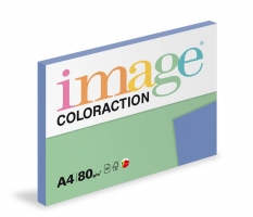 Barevný papír A4 Image Coloraction Malta SP13 - intenzivní středně modrá, 80 g, 100 listů