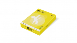 Barevný papír A4 Maestro Color NEOGB - neonová žlutá, 80 g, 500 listů
