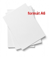 Xerografický papír A6 - kvalita C, 80 g, 500 listů