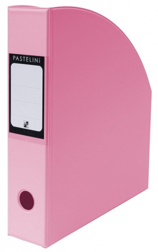 Stojan na katalogy Pastelini - PVC, růžový