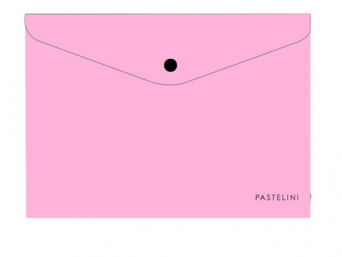 Spisové desky s drukem A4 Pastelini - plastové, růžové