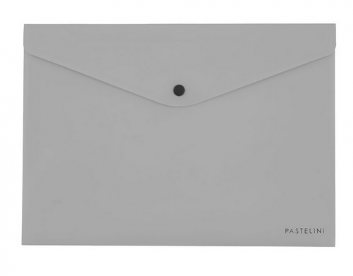 Spisové desky s drukem A4 Pastelini - plastové, šedé
