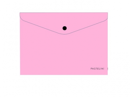 Spisové desky s drukem A5 Pastelini - plastové, růžové