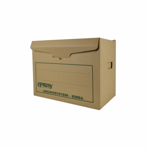 Archivační box Emba Strong I/5x75 - 400x260x325 mm, hnědý