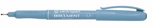Dokumentní liner Centropen Document 2631 - 0,7 mm, černý