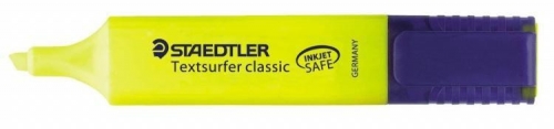 Zvýrazňovač Staedtler Textsurfer Classic 364-1 - klínový hrot, 1-5 mm, žlutý