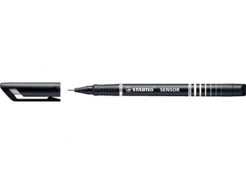 Liner Stabilo Sensor F 189/46 - 0,3 mm, černý
