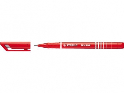 Liner Stabilo Sensor F 189/40 - 0,3 mm, červený