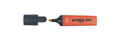 Zvýrazňovač Edding Highlighter 345 - klínový hrot, 2-5 mm, oranžový