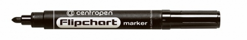 Popisovač Centropen Flipchart Marker 8550 - 2,5 mm, černý