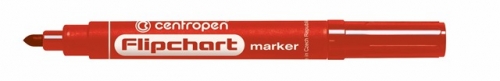 Popisovač Centropen Flipchart Marker 8550 - 2,5 mm, červený