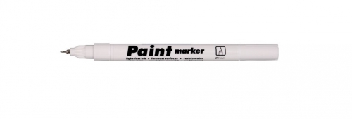 Lakový popisovač Centropen Paint Marker 9211 - 0,7 mm, bílý