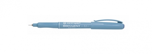 Dokumentní liner Centropen Document 2631 - 0,1 mm, modrý