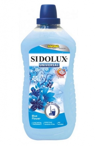Čisticí prostředek na podlahy a povrchy Sidolux Universal - blue flower, 1 l