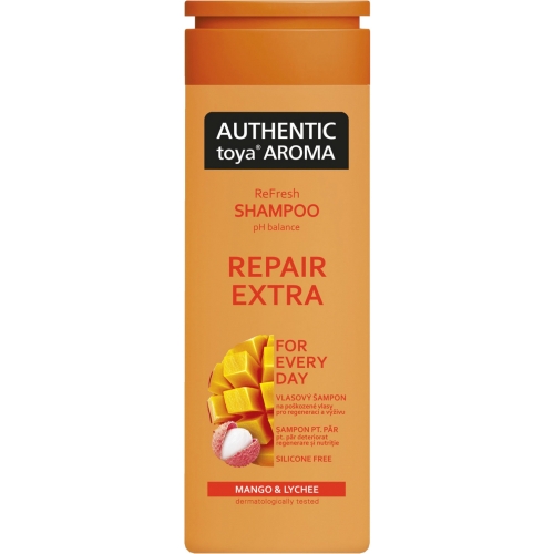 Šampon Authentic Toya Aroma - repair extra, 400 ml
