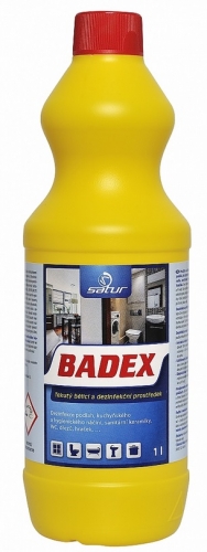 Bělící a dezinfekční prostředek Satur Badex - 1 l