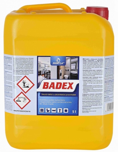 Bělící a dezinfekční prostředek Satur Badex - 5 l