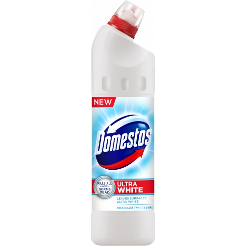 Čistící a dezinfekční prostředek na WC Domestos 24h - white & shine, 750 ml