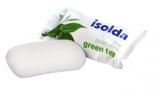 Toaletní mýdlo Isolda - green tea, 100 g