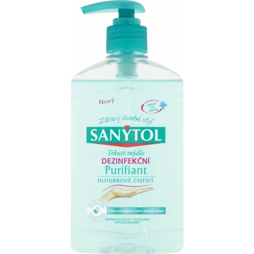 Dezinfekční mýdlo Sanytol - Purifiant, 250 ml