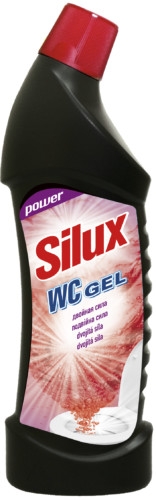 Čistící přípravek na rez a vodní kámen Silux WC gel power - dvojitá síla, 1 l