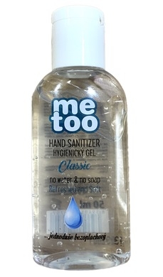 Hygienický gel na ruce Me Too - classic, 50 ml