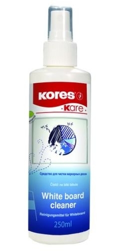 Čistící roztok na bílé tabule Kores - ve spreji, 250 ml