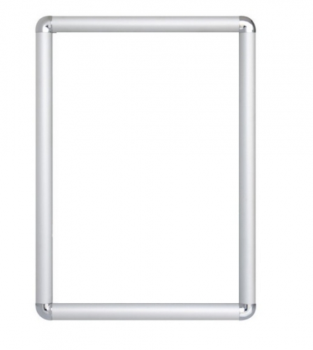Reklamní tabule kliprám A5 - 14,8x21 cm, kulaté rohy, profil 25 mm