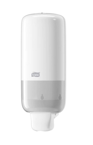 Dávkovač pěnového mýdla Tork 561500 - plastový, 28,6x11,3x10,5 cm, systém S4, bílý, 1000 ml