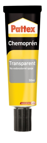Lepidlo Pattex Chemoprén Transparent - 50 ml