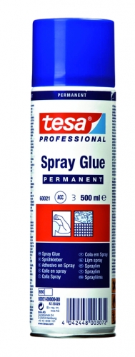 Lepidlo ve spreji Tesa Spray Glue 60021 - permanentní, bezbarvé, 500 ml