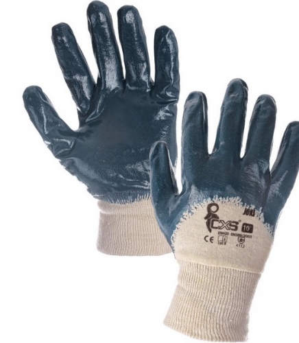 Máčené rukavice v nitrilu Joki - velikost S (7)