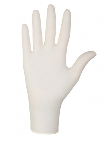 Vyšetřovací rukavice S Santex Powdered - latex, pudrované, 100 ks