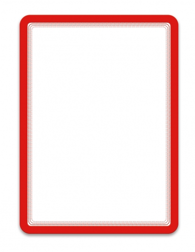Magnetický rámeček Tarifold Magneto - A4, červený 2 ks