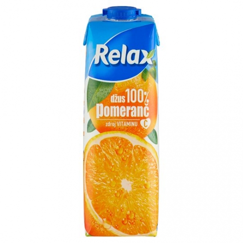 Džus Relax 100% - pomeranč, 1 l